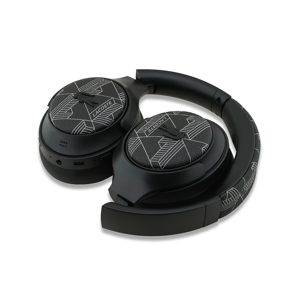 Lacoste Orjinal Lisanslı LH01 ANC Taşıma Çantalı Katlanabilir Kulak Üstü Bluetooth Kulaklık v5.4 - 3