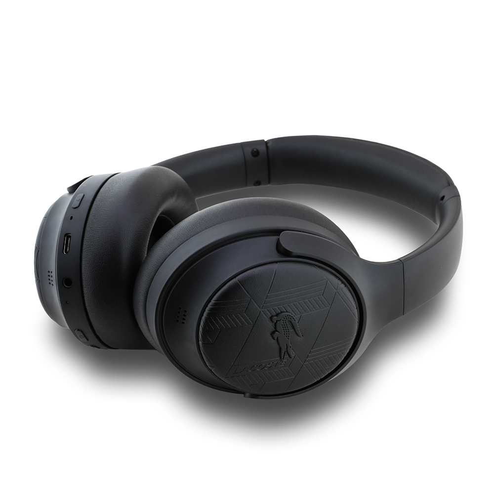 Lacoste Orjinal Lisanslı LH01 ANC Taşıma Çantalı Katlanabilir Kulak Üstü Bluetooth Kulaklık v5.4 - 7