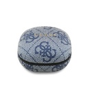 Guess Orjinal Lisanslı PU 4G Desenli Klasik Metal Yazı Logolu TWS Kulak İçi Bluetooth Kulaklık - 1