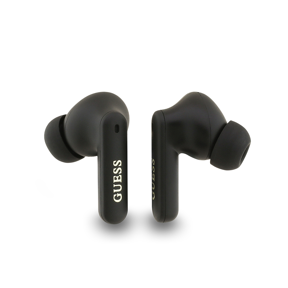Guess Orjinal Lisanslı PU 4G Desenli Klasik Metal Yazı Logolu TWS Kulak İçi Bluetooth Kulaklık - 4
