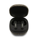 Guess Orjinal Lisanslı PU 4G Desenli Klasik Metal Yazı Logolu TWS Kulak İçi Bluetooth Kulaklık - 17