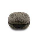 Guess Orjinal Lisanslı PU 4G Desenli Klasik Metal Yazı Logolu TWS Kulak İçi Bluetooth Kulaklık - 18