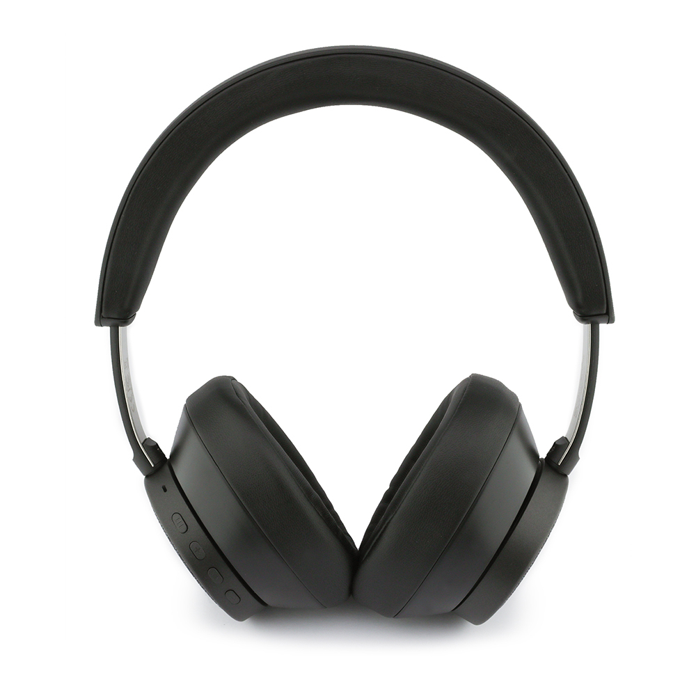 Guess Orjinal Lisanslı ENC PU 4G Desenli Üçgen Logolu Kulak Üstü Bluetooth Kulaklık - 4