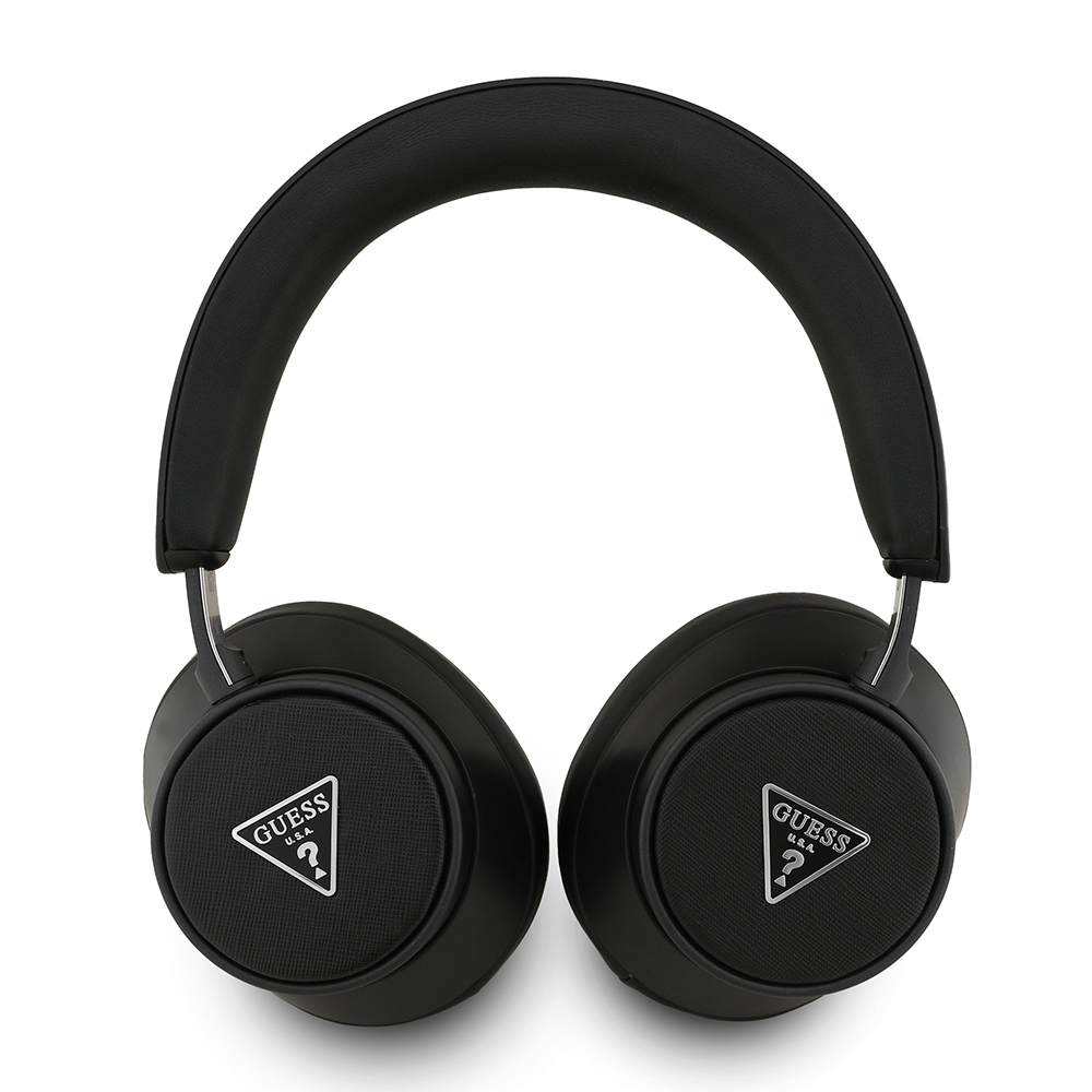 Guess Orjinal Lisanslı ENC Üçgen Logolu Saffiano Kulak Üstü Bluetooth Kulaklık - 1