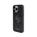 Apple iPhone 16 Uyumlu Pro Uyumlu Max Uyumlu Kılıf Guess Orjinal Lisanslı 4G Büyük Metal Logolu Kalın Askılı Kapak - 2
