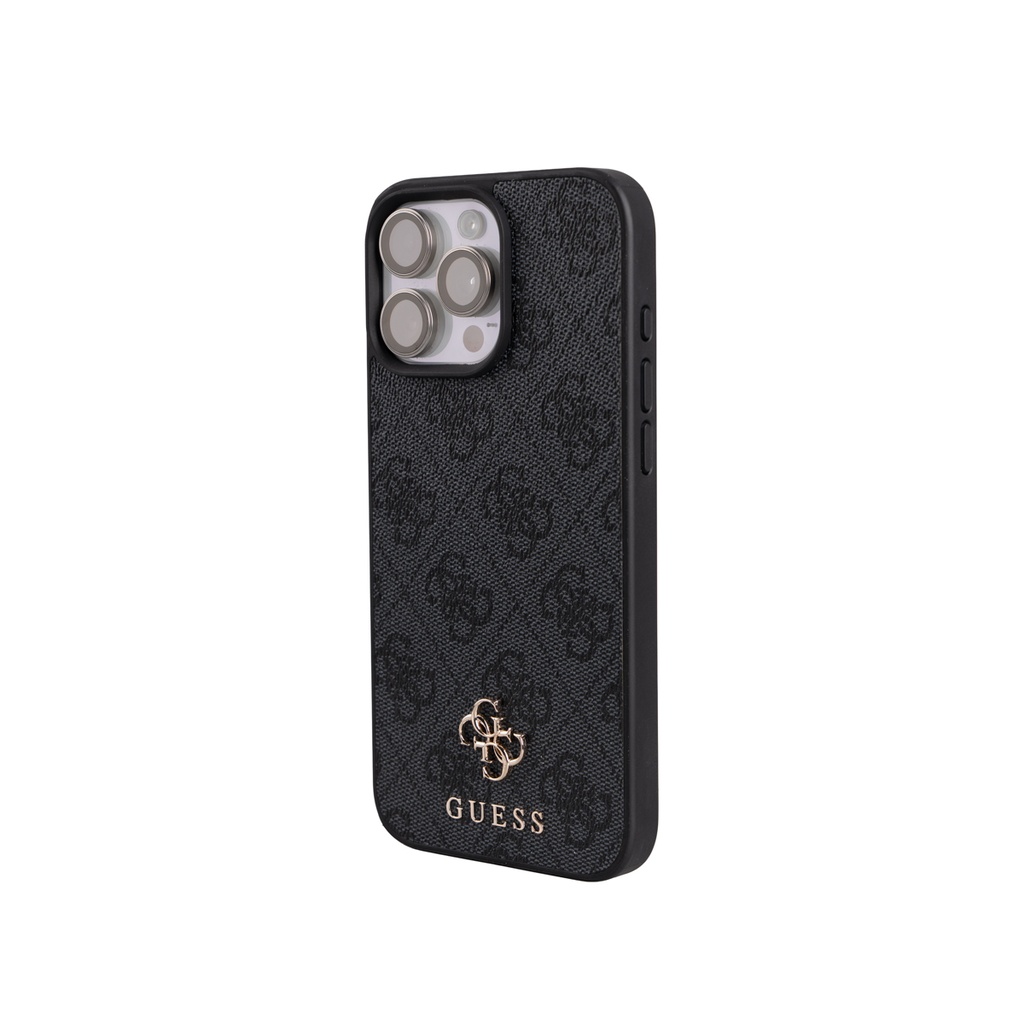Apple iPhone 16 Uyumlu Pro Uyumlu Max Uyumlu Kılıf Guess Orjinal Lisanslı M-safe Şarj Özellikli Askılı ve 4G Logo Kartlıklı Kapak - 1