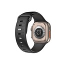 Apple Watch 7 45mm Uyumlu Wiwu Wi-WB0201 Comf Secur Serisi Silikon Kordon - 1