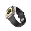 Apple Watch 7 45mm Uyumlu Wiwu Wi-WB0201 Comf Secur Serisi Silikon Kordon - 3