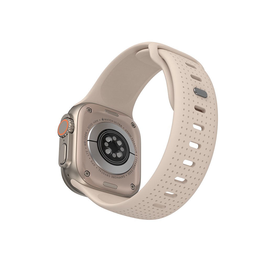 Apple Watch 7 45mm Uyumlu Wiwu Wi-WB0201 Comf Secur Serisi Silikon Kordon - 1
