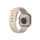 Apple Watch 7 45mm Uyumlu Wiwu Wi-WB0201 Comf Secur Serisi Silikon Kordon - 2