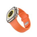 Apple Watch 7 45mm Uyumlu Wiwu Wi-WB0201 Comf Secur Serisi Silikon Kordon - 1