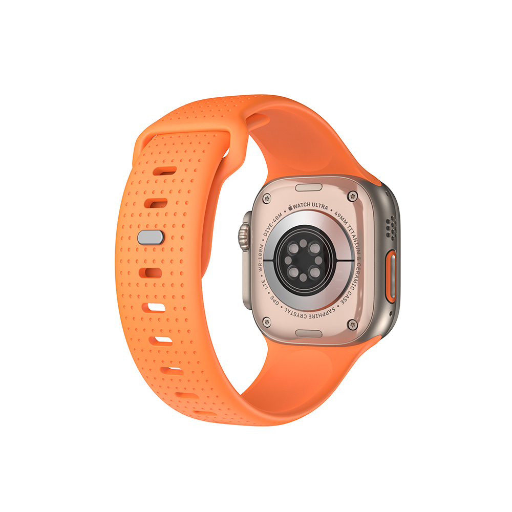 Apple Watch 7 45mm Uyumlu Wiwu Wi-WB0201 Comf Secur Serisi Silikon Kordon - 2