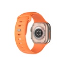 Apple Watch 7 45mm Uyumlu Wiwu Wi-WB0201 Comf Secur Serisi Silikon Kordon - 2