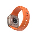 Apple Watch 7 45mm Uyumlu Wiwu Wi-WB0201 Comf Secur Serisi Silikon Kordon - 3