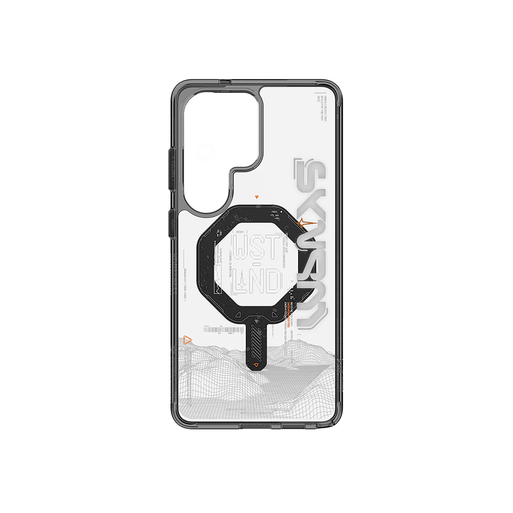 Samsung Galaxy S2 Uyumlu6 Ultra Kılıf M-safe Şarj Özellikli Yazı Desenli Airbag Tasarımlı Skinarma Sonix Kapak - 3