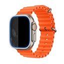 Apple Watch Ultra 49mm Uyumlu Mohseven iWatch Serisi Safir Akıllı Saat Temperli Cam Ekran Koruyucu - 3