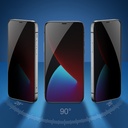 Apple iPhone 15 Pro Uyumlu Zore Kolay Uygulama Aparatlı 5D Magic Privacy Glass Hayalet Cam Ekran - 4