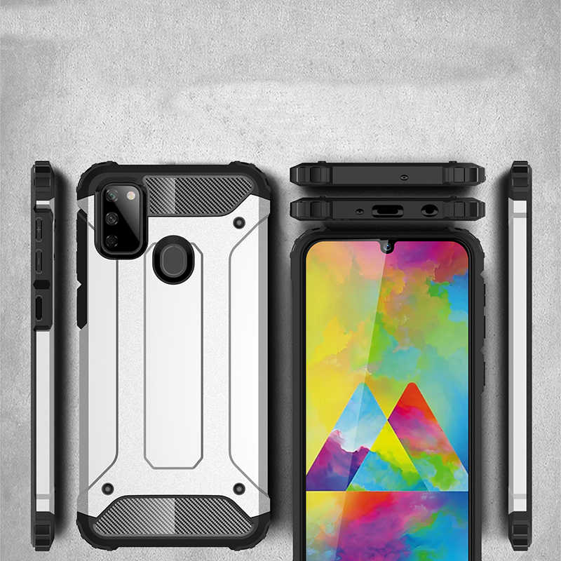 Samsung Galaxy M21 Uyumlu Kılıf Zore Crash Silikon Kapak - 1