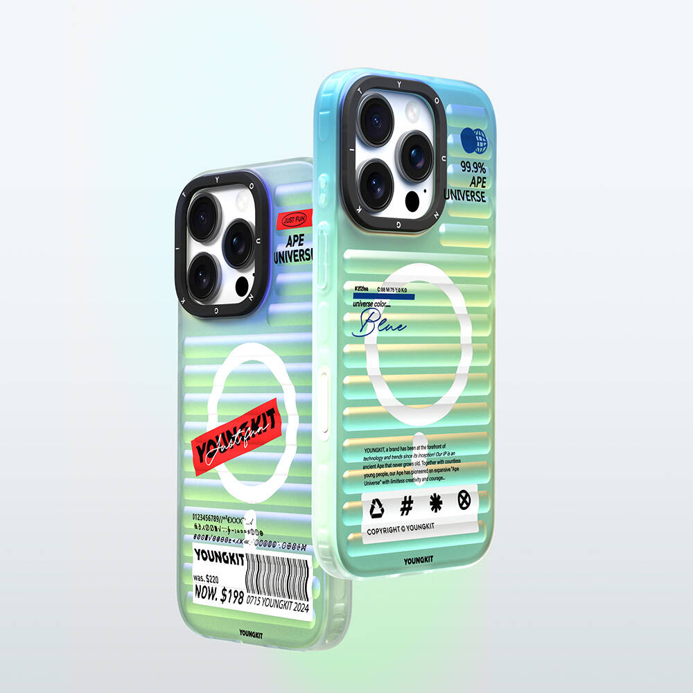 Apple iPhone 16 Uyumlu Pro Uyumlu M-safe Şarj Özellikli Youngkit Chameleon Serisi Kapak - 9