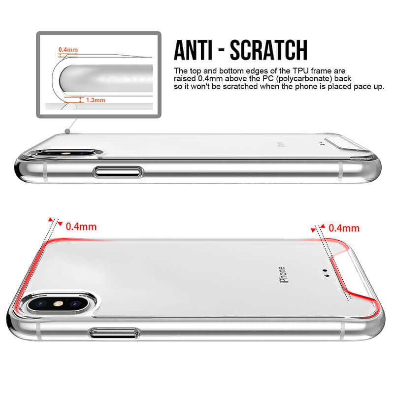 Apple iPhone X Uyumlu Kılıf Zore Gard Silikon - 1