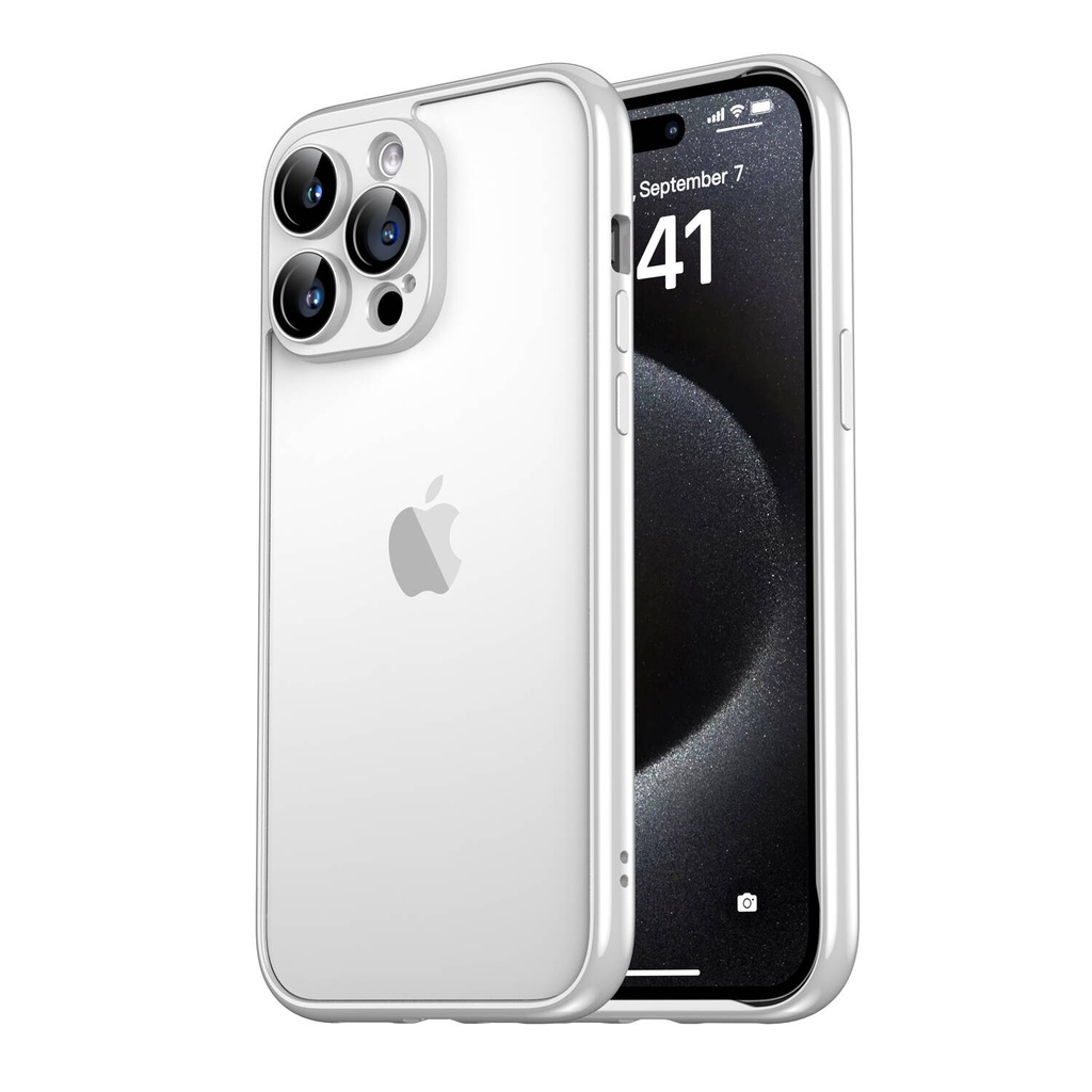 Apple iPhone 15 Pro Max Uyumlu Kılıf Zore Kamera Korumalı Bontez Bumper - 2