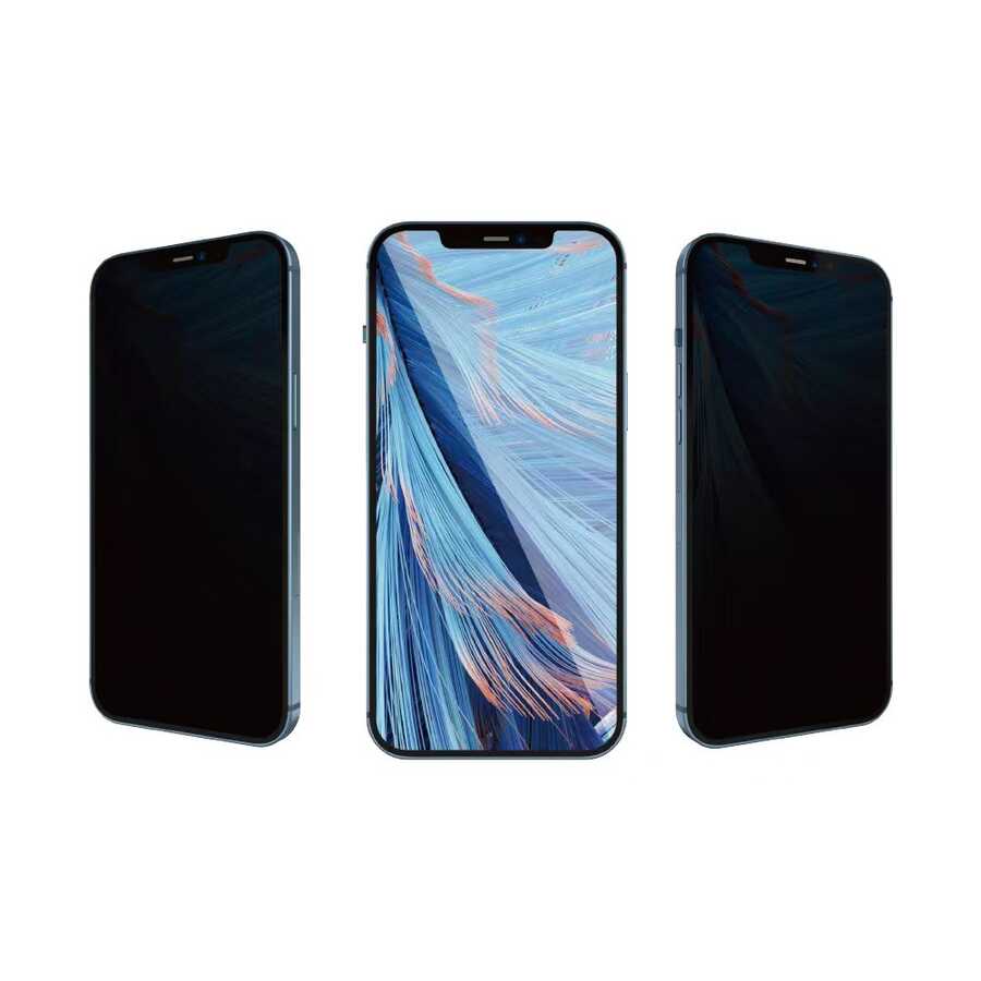 Apple iPhone 14 Uyumlu Pro Uyumlu Max Uyumlu Wiwu iPrivacy HD Anti-Peep Ekran Koruyucu - 8
