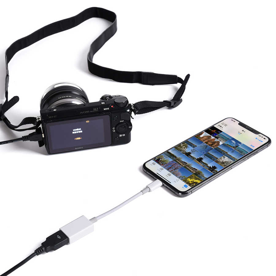 Zore JH-0514 Lightning To Usb Kamera Bağlantı Adaptörü - 2