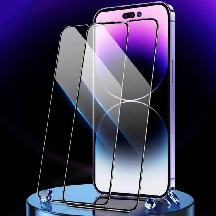 Apple iPhone 15 Uyumlu Pro Uyumlu Davin Seramik Ekran Koruyucu - 7