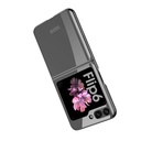 Samsung Galaxy Z Flip Uyumlu 6 Kılıf Zore Full Camlı Kıpta Kapak - 4