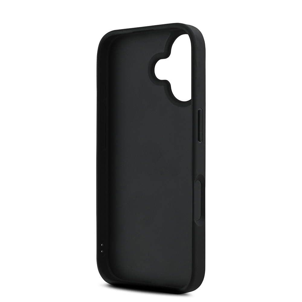 Apple iPhone 16 Uyumlu Kılıf Karl Lagerfeld Orjinal Lisanslı Askılı Saffiano Athleisure Şerit Çizgili Kapak - 5