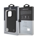 Apple iPhone 16 Uyumlu Pro Uyumlu Max Uyumlu Kılıf Mercedes Benz Orjinal Lisanslı M-safe Şarj Özellikli 3D Metal Logolu Wood Imitation Deri Kapak - 7