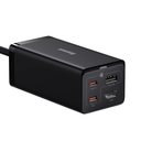 Baseus GaN5 Pro 67W Telefon Tablet Macbook Pro Masa Üstü Hızlı Şarj + HUB ( HDMI + Type-C + Usb-A Data )
