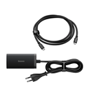Baseus GaN5 Pro 67W Telefon Tablet Macbook Pro Masa Üstü Hızlı Şarj + HUB ( HDMI + Type-C + Usb-A Data )