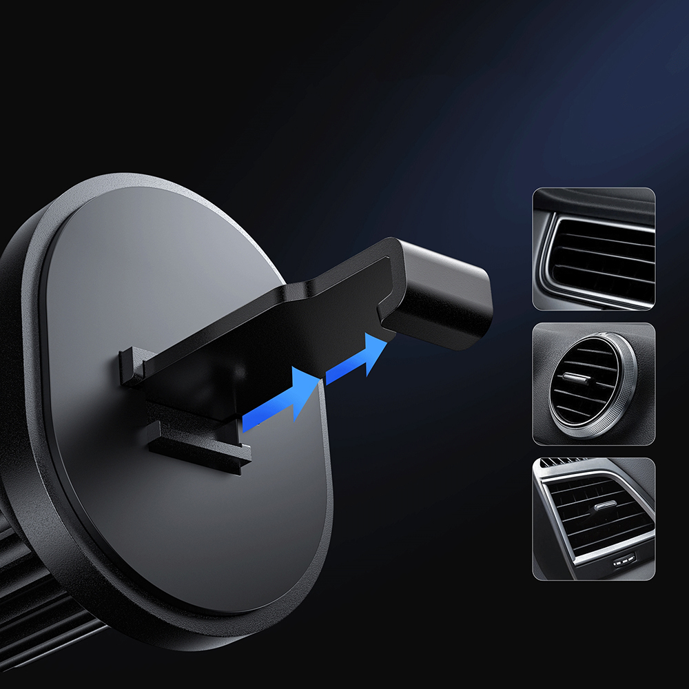 Wiwu Wi-W051 Havalandırma Tasarım Magnetic Araç Telefon Tutucu - 4