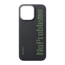 Apple iPhone 16 Uyumlu Pro Uyumlu Kılıf M-safe Şarj Özellikli Lumintex Teknolojili Fosforlu Aramid Fiber Pitaka Tactile Woven Aries Serisi NoProblemo Kapak - 5
