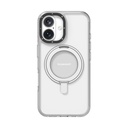 Apple iPhone 16 Uyumlu Kılıf M-safe Şarj Özellikli Parmak Ring Standlı Youngkit Pivot Serisi Kapak - 2