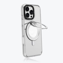 Apple iPhone 16 Uyumlu Kılıf M-safe Şarj Özellikli Parmak Ring Standlı Youngkit Pivot Serisi Kapak - 4