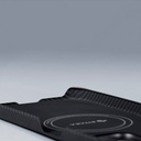 Apple iPhone 15 Uyumlu Plus Uyumlu Kılıf M-safe Şarj Özellikli 600D Aramid Fiber Pitaka Ultra-Slim Classic Serisi Black-Grey Twill Kapak - 10