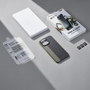 Apple iPhone 15 Uyumlu Pro Uyumlu Max Uyumlu Kılıf M-safe Şarj Özellikli 600D Aramid Fiber Pitaka Tactile Woven Orchestra Serisi Overture Kapak - 10