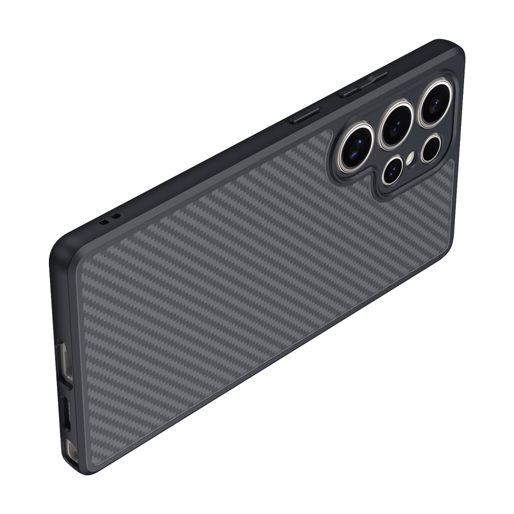 Samsung Samsung Samsung Galaxy S2 Uyumlu5 Uyumlu Ultra Uyumlu Kılıf M-safe Şarj Özellikli Karbon Fiber Tasarımlı Zore Elnino Kapak - 6