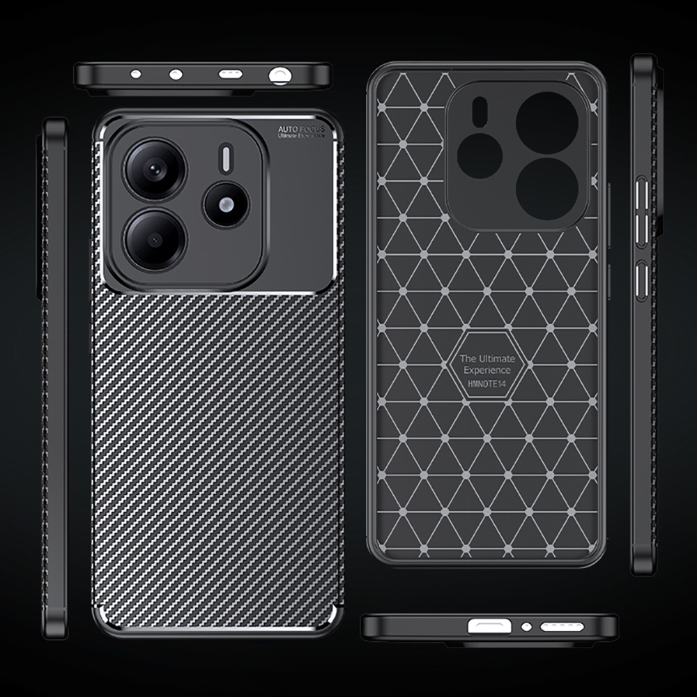 Xiaomi Redmi Note 14 Uyumlu 5G Uyumlu Kılıf Zore Negro Silikon Kapak - 12