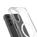 Samsung Samsung Samsung Galaxy S2 Uyumlu5 Uyumlu Plus Uyumlu Kılıf M-safe Şarj Özellikli Şeffaf Sert PC Zore Embos Kapak - 6