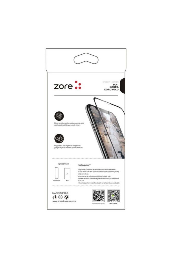 Apple iPhone 11 Pro Max Uyumlu Zore Mat Kobra Ekran Koruyucu