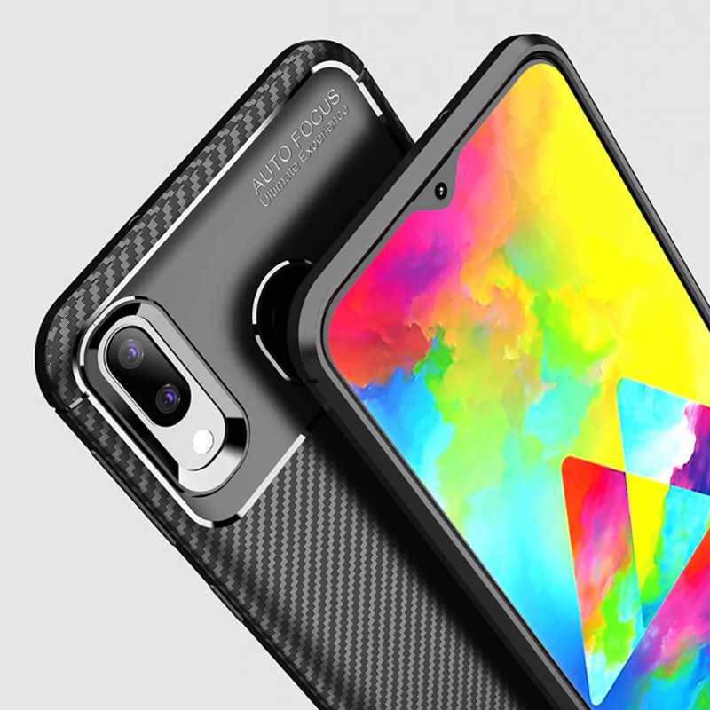 Samsung Galaxy M20 Uyumlu Kılıf Zore Negro Silikon Kapak - 4