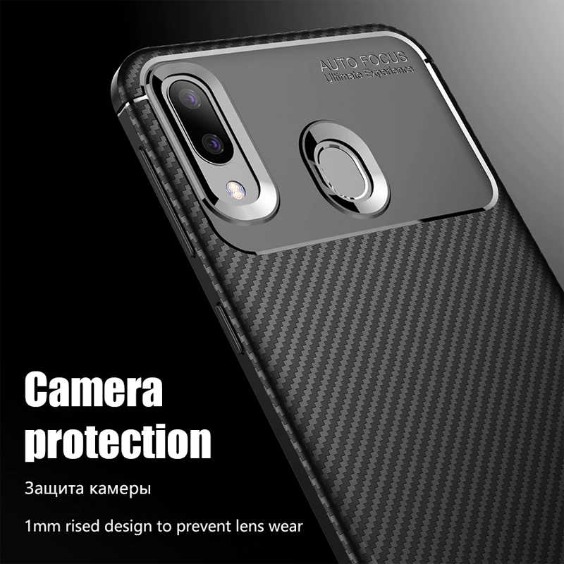 Samsung Galaxy M20 Uyumlu Kılıf Zore Negro Silikon Kapak - 5