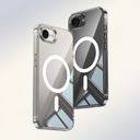 Apple iPhone 16 UyumluE Uyumlu Kılıf M-safe Şarj Özellikli Şeffaf Sert PC Zore Embos Kapak - 4