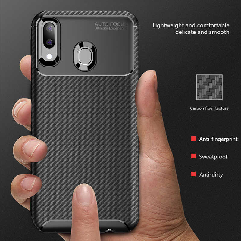 Samsung Galaxy M20 Uyumlu Kılıf Zore Negro Silikon Kapak - 7