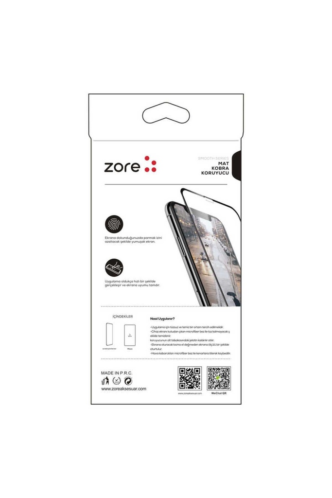 Apple iPhone 11 Uyumlu Zore Mat Kobra Ekran Koruyucu