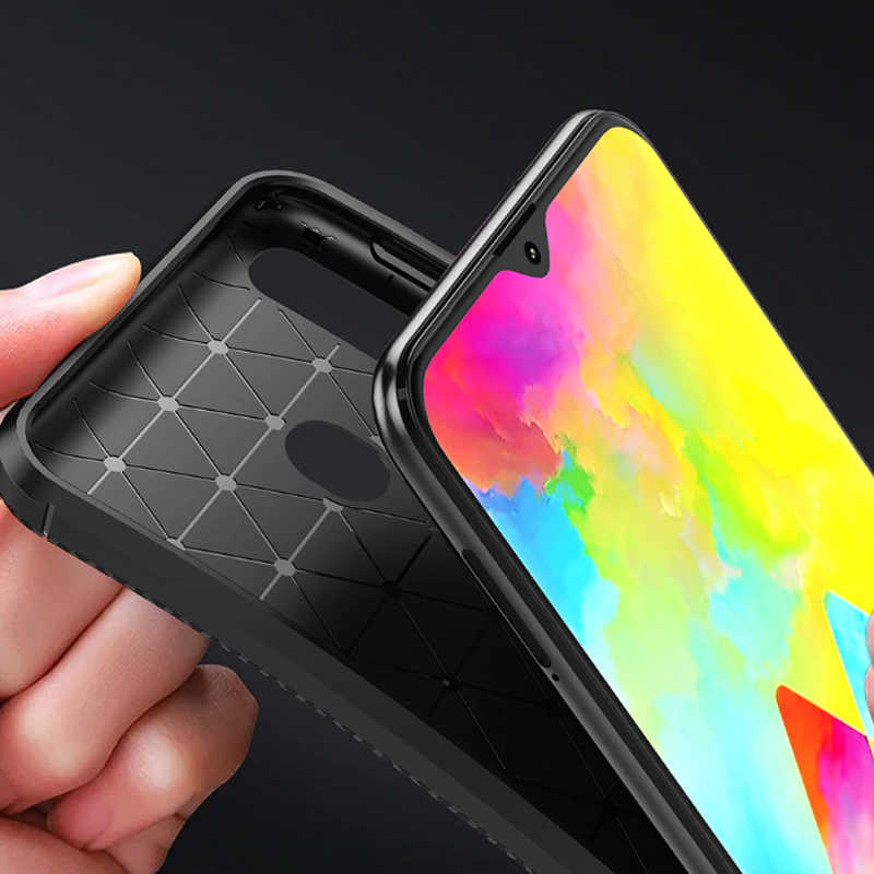 Samsung Galaxy M20 Uyumlu Kılıf Zore Negro Silikon Kapak - 2