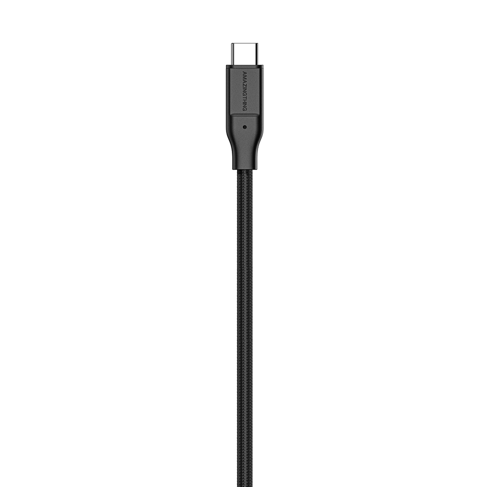 Amazingthing Magcord Serisi Magnetik Örgülü Tasarımlı Type-C to Type-C PD Data ve Şarj Kablosu 60W 1.2M - 1
